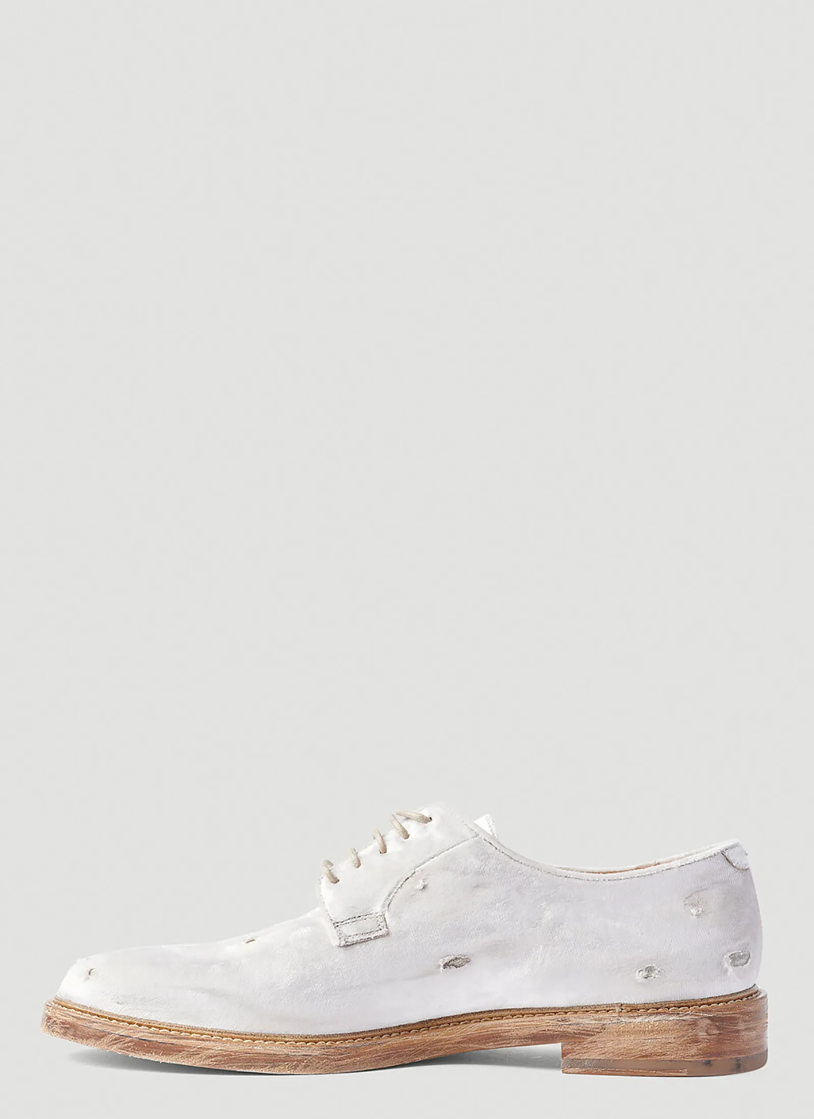 Men Maison Margiela Lace Ups^Distressed Oxford Shoes