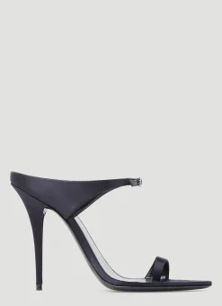 Dive High Heel Mules>Saint Laurent Online