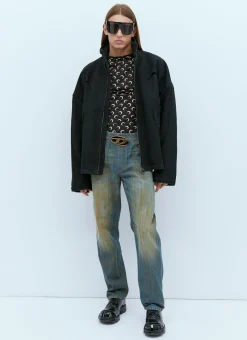 Men Diesel Jeans^2010-D-Macs-Fsd6 Distressed Denim Jeans