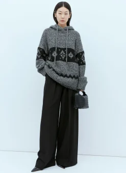 Dobbi Hooded Knit Sweater></noscript>KHAITE Best
