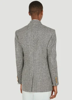 Double Breasted Houndstooth Blazer></noscript>Gucci Sale