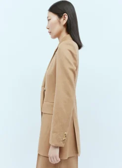 Double Breasted Wool Blazer>Max Mara Sale