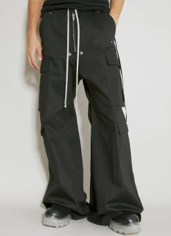 Men Rick Owens DRKSHDW Pants^Double Cargo Pants