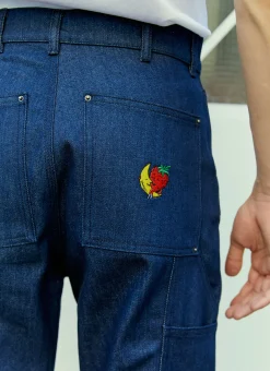 Double Denim Knee Work Pants></noscript>Sky High Farm Workwear Clearance