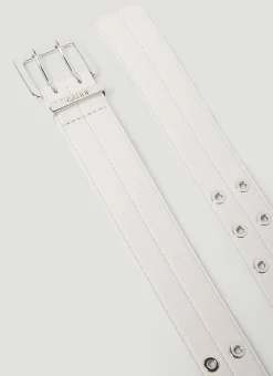 Men GANNI Belts^Double Eyelet Belt