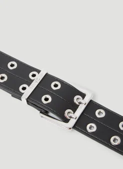 Men GANNI Belts^Double Eyelet Belt
