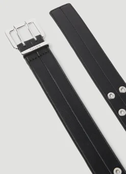 Men GANNI Belts^Double Eyelet Belt