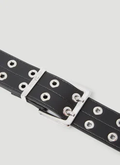 Men GANNI Belts^Double Eyelet Belt