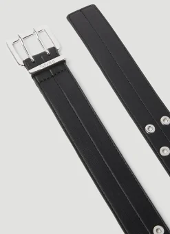 Men GANNI Belts^Double Eyelet Belt