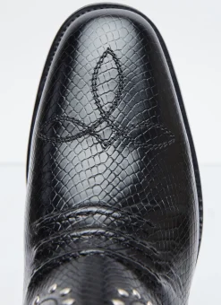 Double G Studded Leather Boots></noscript>Gucci New