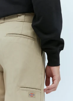 Men Dickies Pants^Double Knee Loose Pants