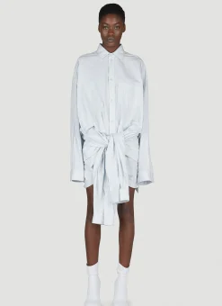 Double Pin-Stripe Shirt>Balenciaga