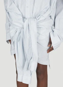 Double Pin-Stripe Shirt></noscript>Balenciaga