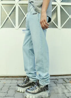 Double Waist Denim Jeans></noscript>VTMNTS