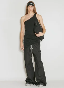 Men Rick Owens DRKSHDW Tops^Double Ziggy Tank Top