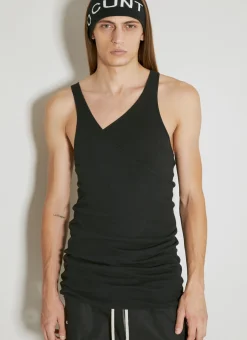 Men Rick Owens DRKSHDW Tops^Double Ziggy Tank Top