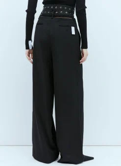 Double-Belt Tailored Pants></noscript>Rokh Online