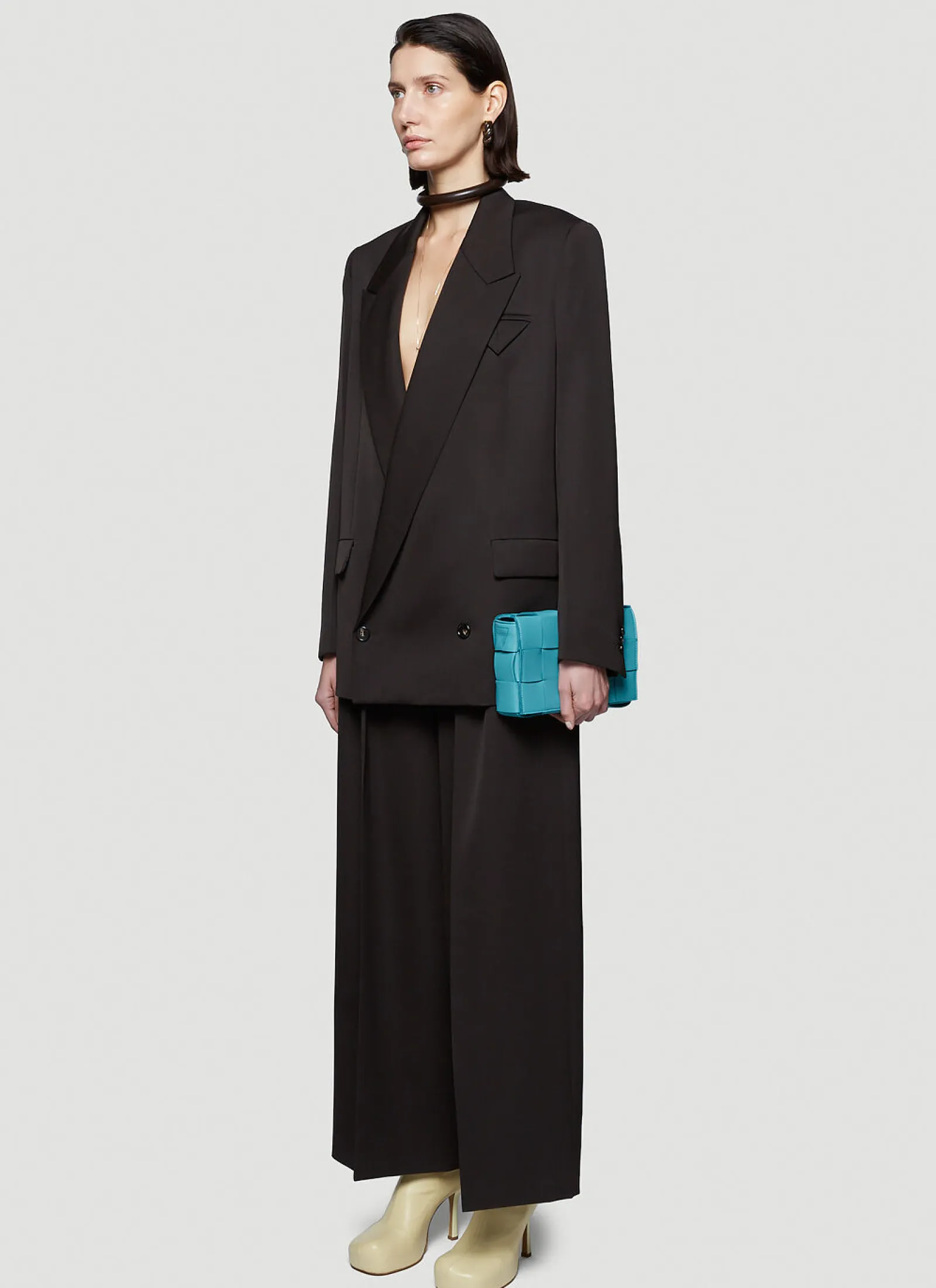 Double-Breasted Blazer>Bottega Veneta Discount