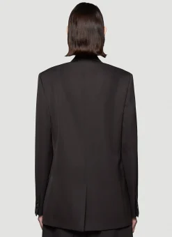 Double-Breasted Blazer><noscript><img width=