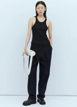 Double-Pleated Tailored Pants>TOTEME Best
