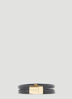 Men Saint Laurent Jewellery^Double-Strap Monogram Bracelet