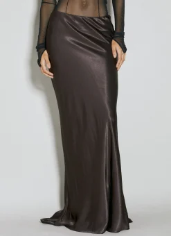 Draped Maxi Skirt>Ann Demeulemeester