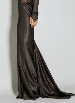 Draped Maxi Skirt></noscript>Ann Demeulemeester