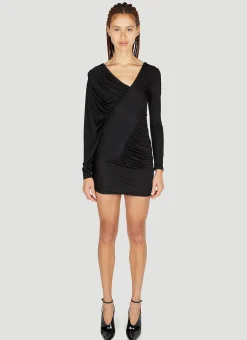 Draped Mini Dress>Saint Laurent Online