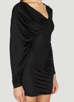 Draped Mini Dress></noscript>Saint Laurent Online