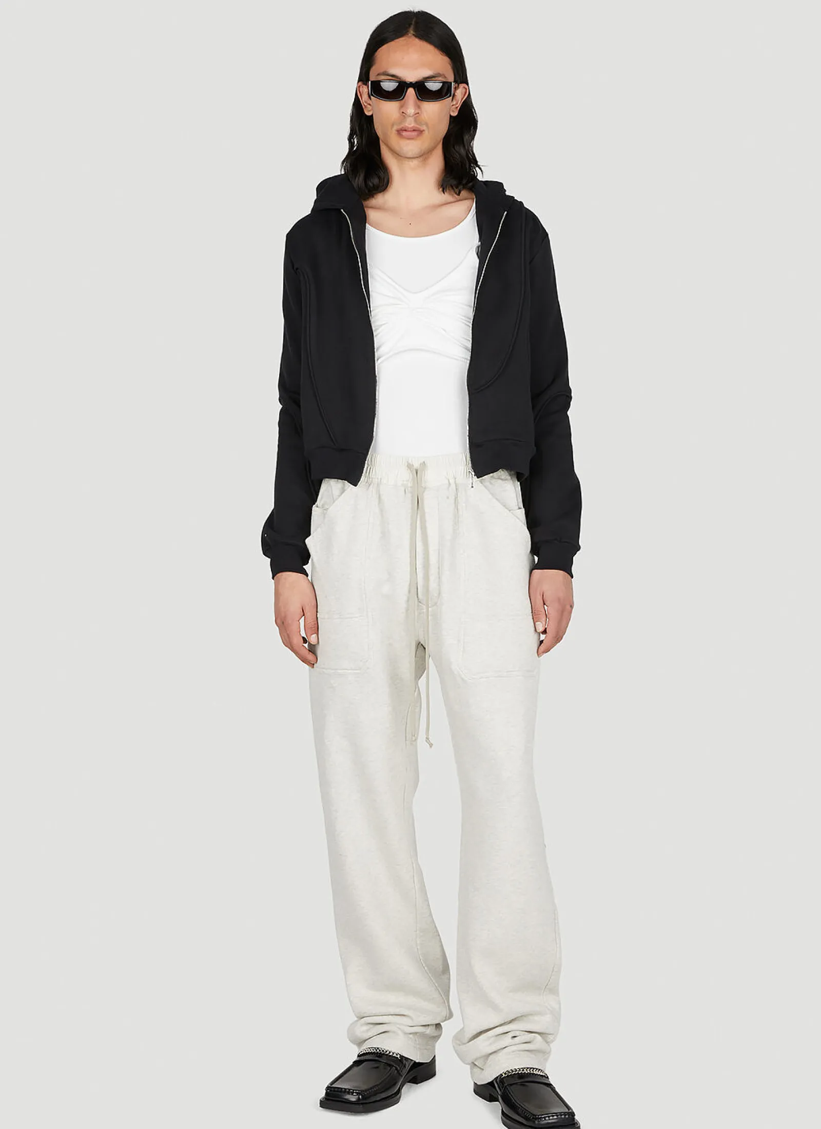 Men Mainline:RUS/Fr.CA/DE Tops^Draped Tank Top