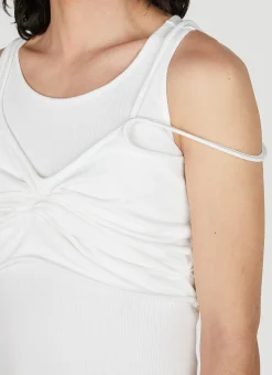 Men Mainline:RUS/Fr.CA/DE Tops^Draped Tank Top