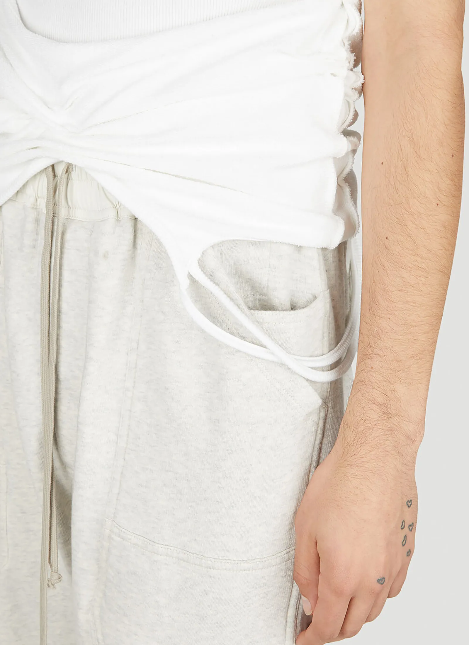 Men Mainline:RUS/Fr.CA/DE Tops^Draped Tank Top