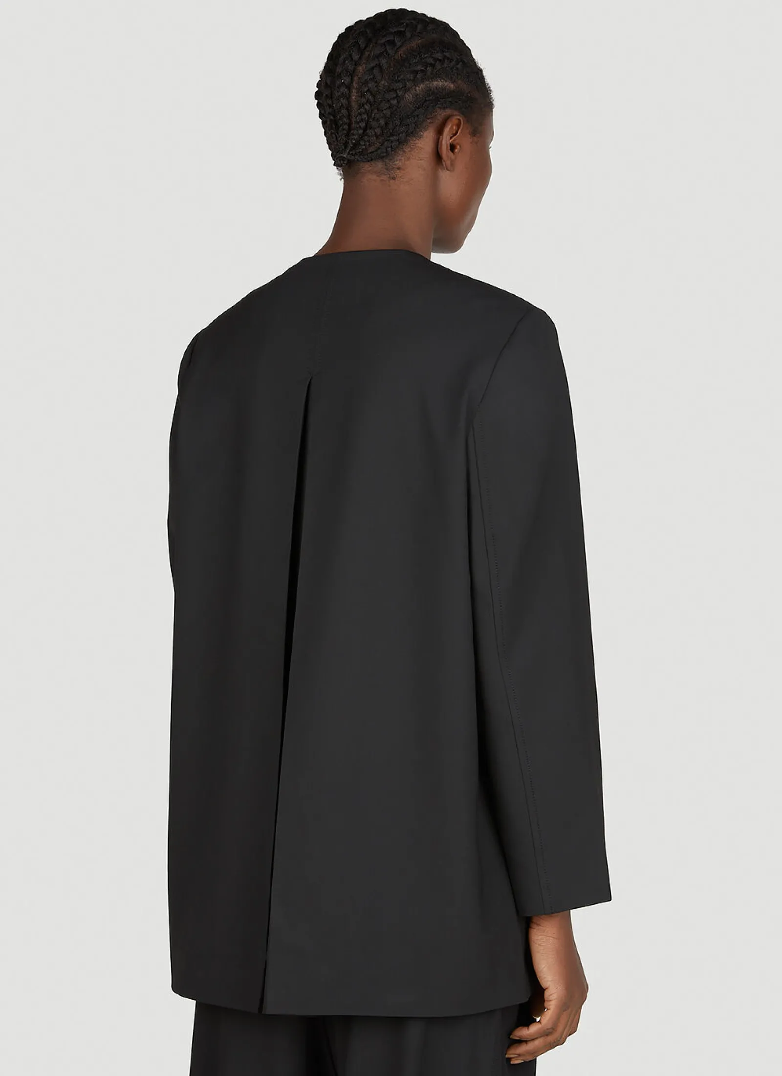 Drapey Melange Oversized Blazer>GANNI Outlet