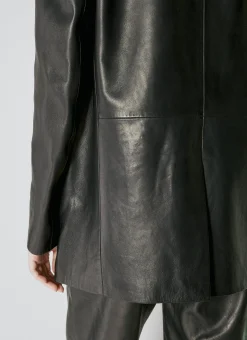 Drapey Oversized Leather Blazer></noscript>Alexander Wang Clearance