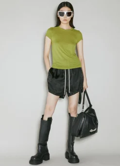 Drawstring Satin Shorts>Rick Owens Outlet