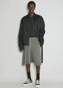 Men Rick Owens DRKSHDW Shorts^Drawstring Track Shorts