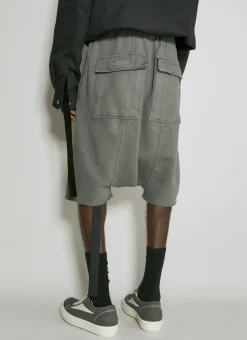 Men Rick Owens DRKSHDW Shorts^Drawstring Track Shorts