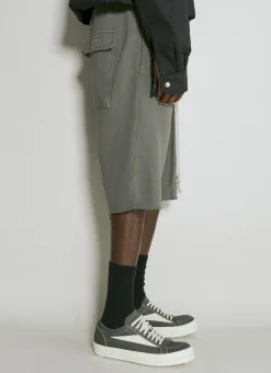 Men Rick Owens DRKSHDW Shorts^Drawstring Track Shorts