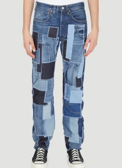 Men DRx FARMAxY FOR LN-CC x LEVI'S Jeans^Drop 6 Patchwork Jeans