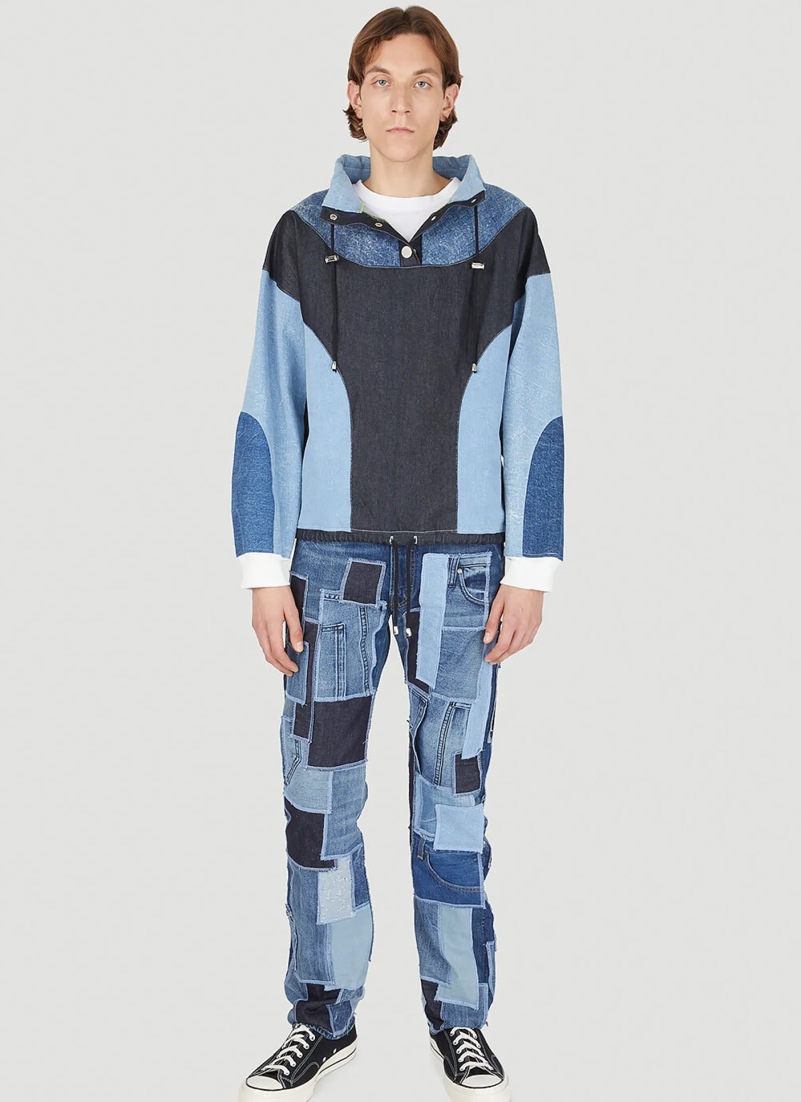Men DRx FARMAxY FOR LN-CC x LEVI'S Jeans^Drop 6 Patchwork Jeans