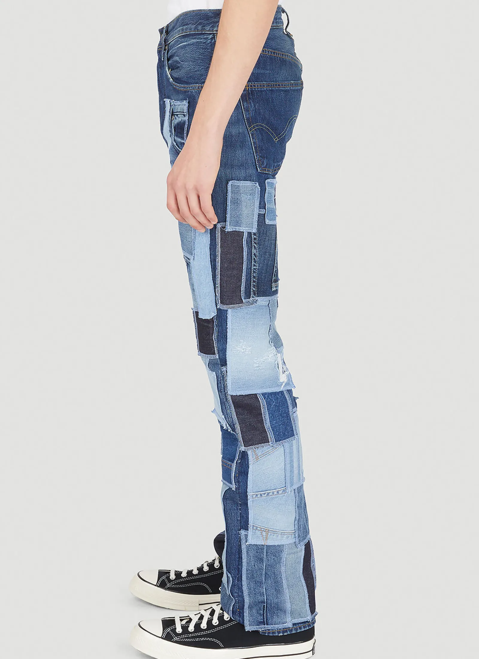 Men DRx FARMAxY FOR LN-CC x LEVI'S Jeans^Drop 6 Patchwork Jeans