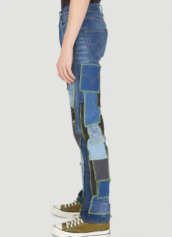 Drop 6 Patchwork Jeans><noscript><img width=