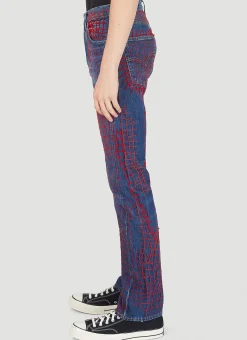 Men DRx FARMAxY FOR LN-CC x LEVI'S Jeans^Drop 6 Web Stitch Jeans