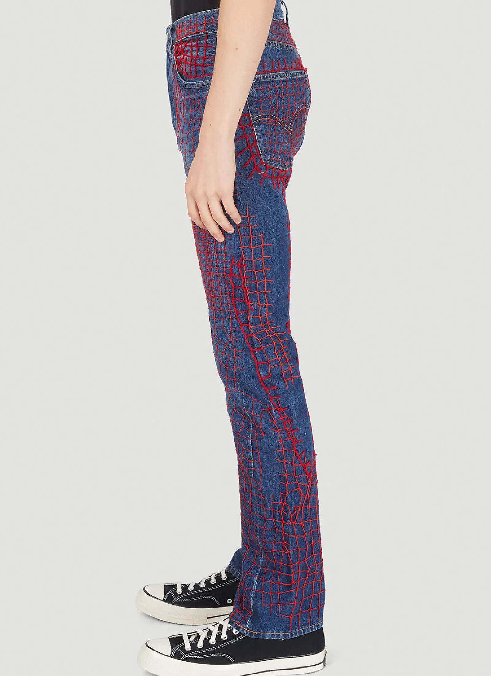 Men DRx FARMAxY FOR LN-CC x LEVI'S Jeans^Drop 6 Web Stitch Jeans