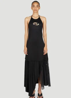 D-Saliar-Od Halterneck Dress>Diesel Outlet