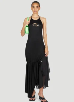 D-Saliar-Od Halterneck Dress>Diesel Outlet