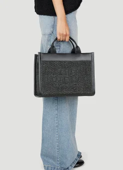 Dtm Woven Medium Tote Bag>Marc Jacobs Online