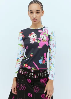 Duelling Toys Fitted Jersey Top>Chopova Lowena Sale