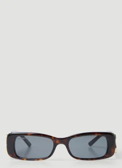 Men Balenciaga Sunglasses^Dynasty Rectangle Sunglasses