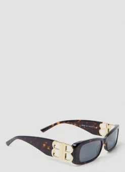Men Balenciaga Sunglasses^Dynasty Rectangle Sunglasses